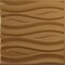 Ekena Millwork 19 5/8in. W x 19 5/8in. H Swell EnduraWall Decorative 3D Wall Panel Covers 2.67 Sq. Ft. WP20X20SSDVG - alternate 1